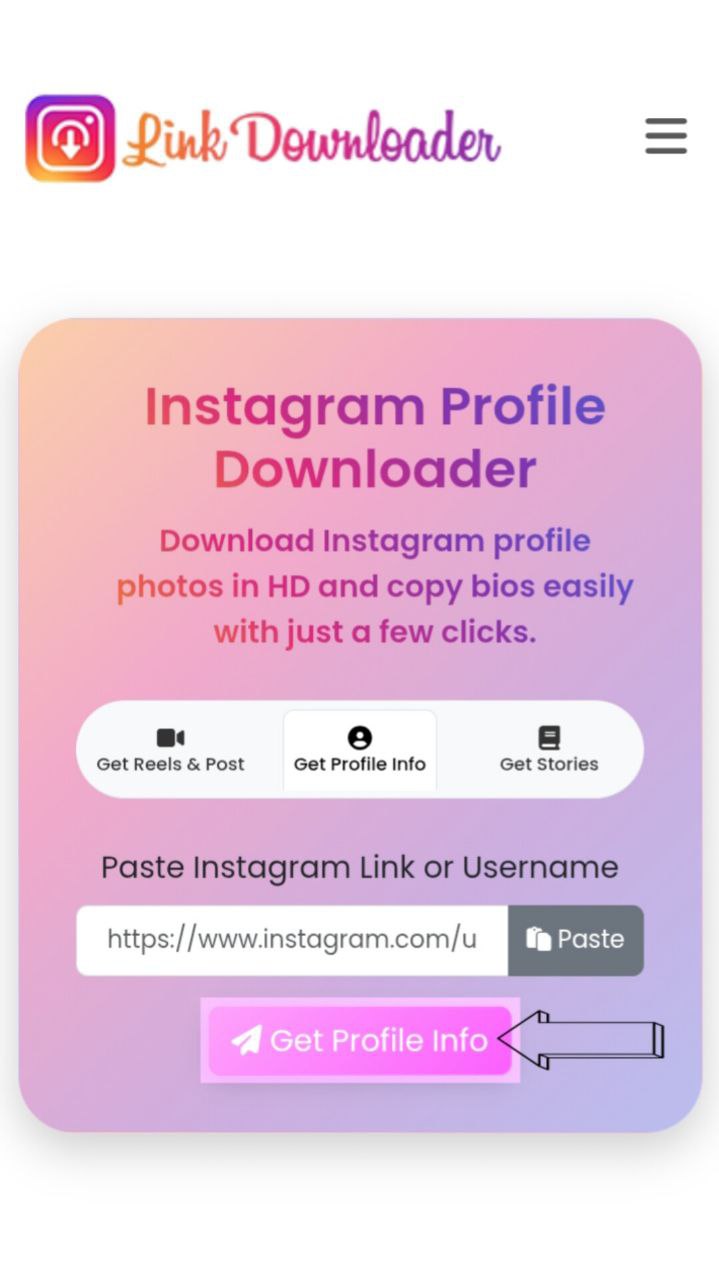 Download Instagram content