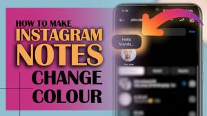 How to Make Instagram Notes Change Colour?