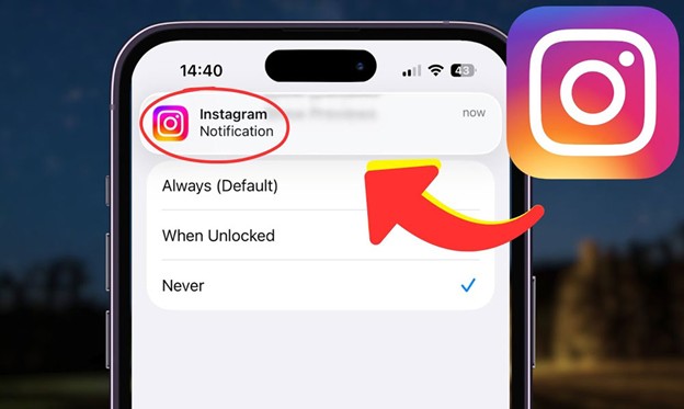 Instagram Notification Settings